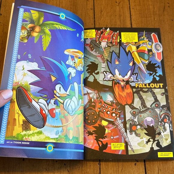 Sonic The Hedgehog Sonic and Tails Best Buds Forever Paperback Comic 2021 - Picture 7 of 13